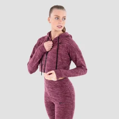 Crop Hoodie Cozy Evening