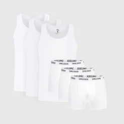 Modal Boxershorts & Unterhemd 3er Pack