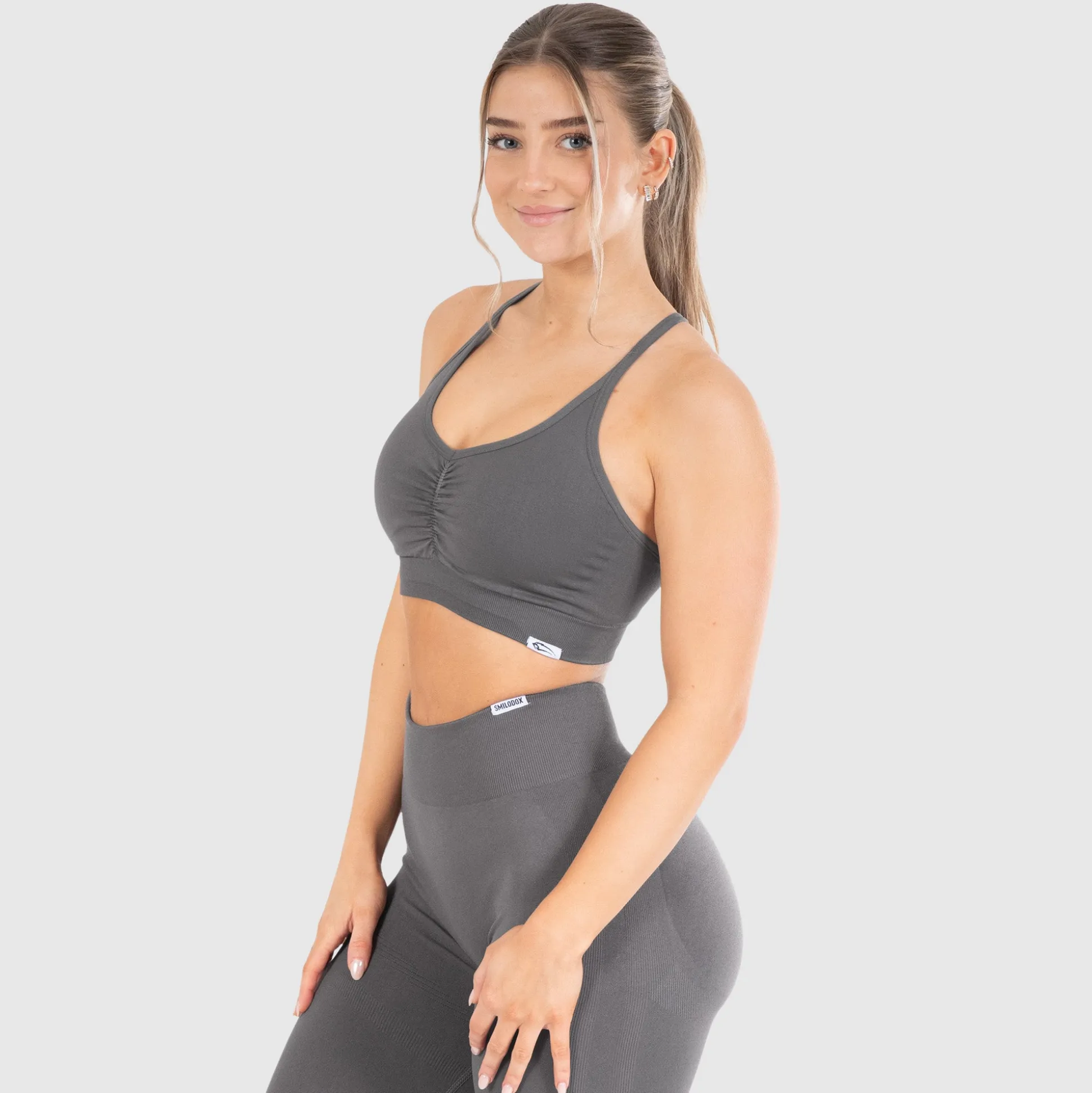 Sport BH Solid Scrunch