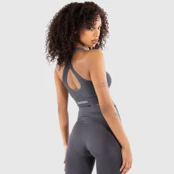 Sports bra head up high