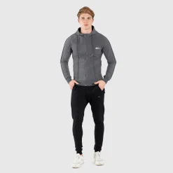 Zip hoodie suit up