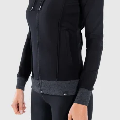 Zip hoodie suit up